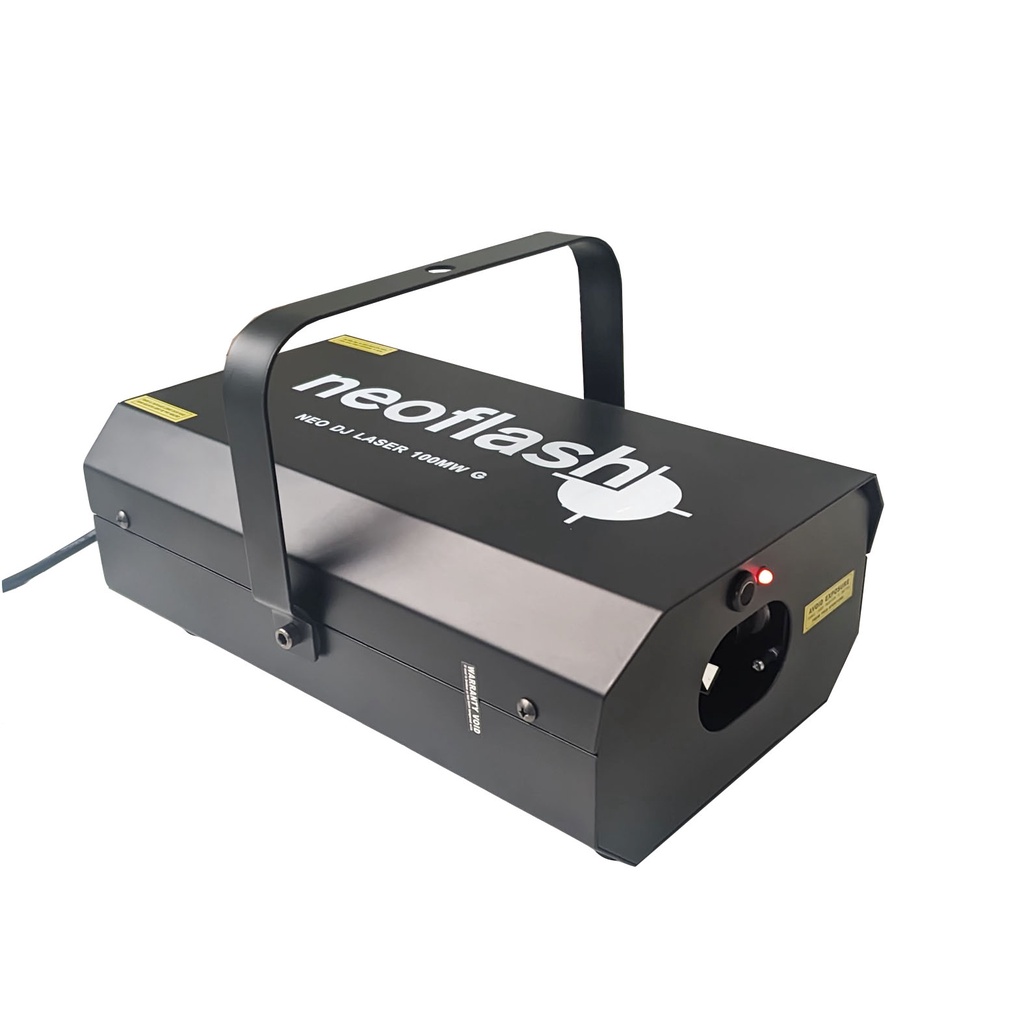 Laser DJ NEO 100mW Verde DMX - NEOFLASH | Shopee Brasil