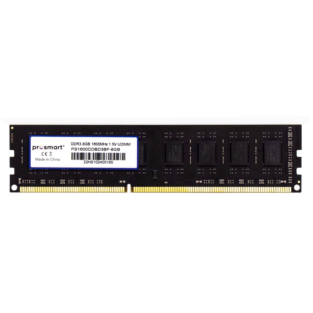 Memoria Ram DDR3 8GB 1600MHz 1.5V UDIMM Desktop