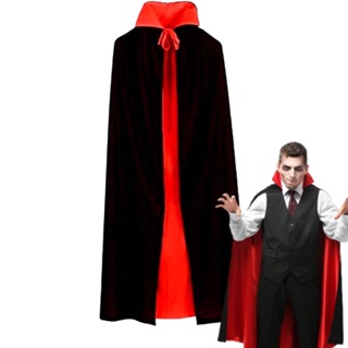 Fantasia Vampiro Masculina de Halloween Completa Com Capa em Promoção na  Americanas