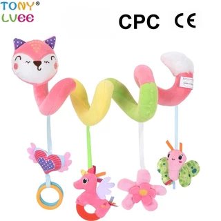 Nova Cor Da Cama Em Torno Boneca Calmante Baby Comfort Berço De Brinquedo Do Carrinho De Passeio Pingente Raposa Animal