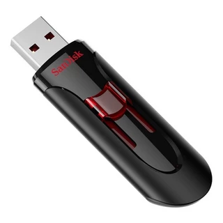 Pen Drive Sandisk 256gb Cruzer Glide Usb 3.0 Preto