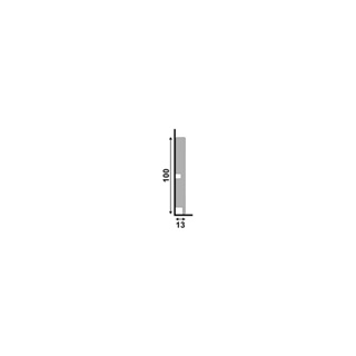 Rodapé Cinza Titanium 454 Pecas De 2,40Mts