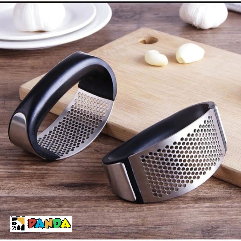 Espremedor Amassador Triturador De Alho Inox Manual Cozinha Garlic Press