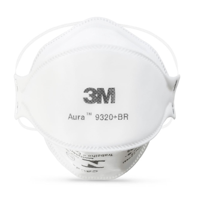 Máscara descartável PFF2/N95 Aura 9320 3M CA 30592