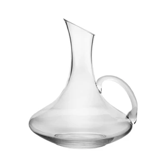 Decanter Para Vinho Com Alça - Decantador de Vidro Laradore
