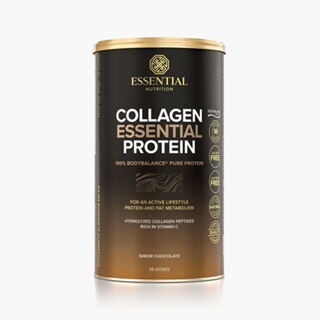 Collagen Essential Protein Chocolate Lata 510g - Essential Nutrition