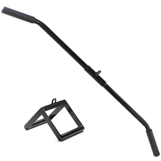 Kit Barra Puxador Costas 1,20 E Triangulo Maciço Academia