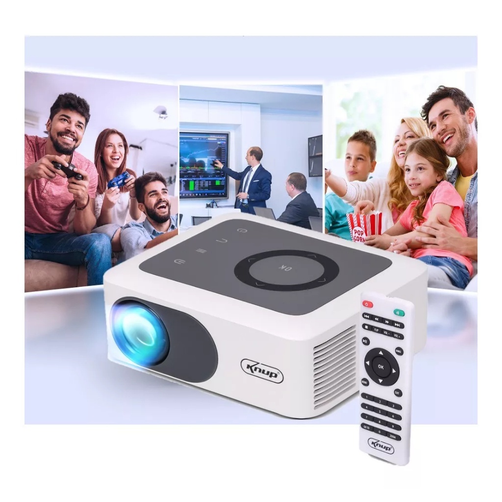 Projetor Portatil Retroprojeto Data Show Full Hd 2300 Lumens | Shopee ...