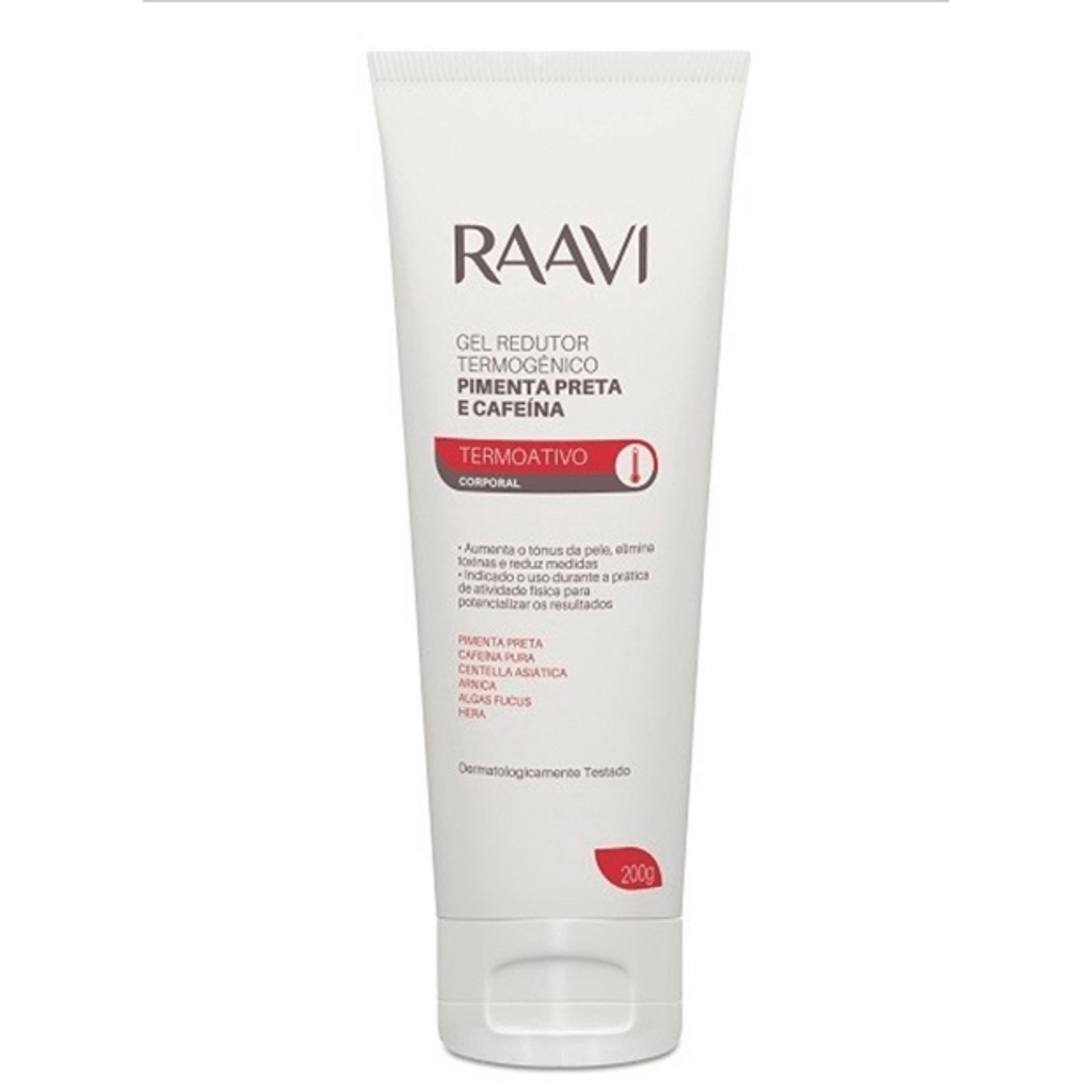 Gel Redutor Termogênico Raavi 200 G | Shopee Brasil