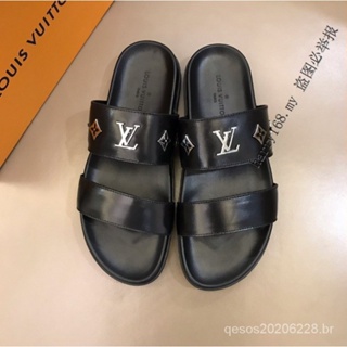 Sandálias Louis Vuitton LV Estação Europeia 2022 Novo Estilo Estrela Venda  Quente Mesmo Moda Combina Com Tudo Confortável Respirável Verão Refrescante  Chinelos Masculinos - Escorrega o Preço