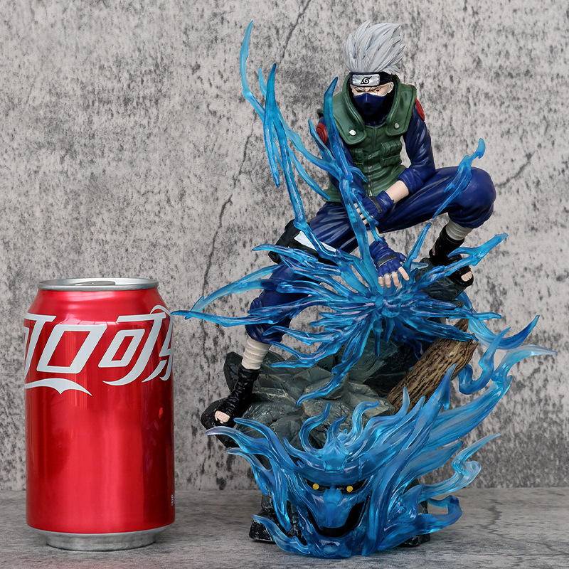 Figuras Naruto 24cm Hatake Kakashi Anime Pvc Coleção De Estátuas Modelo Doll Toys Gift