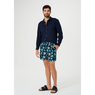 Shorts Praia Masculino Estampado Hering