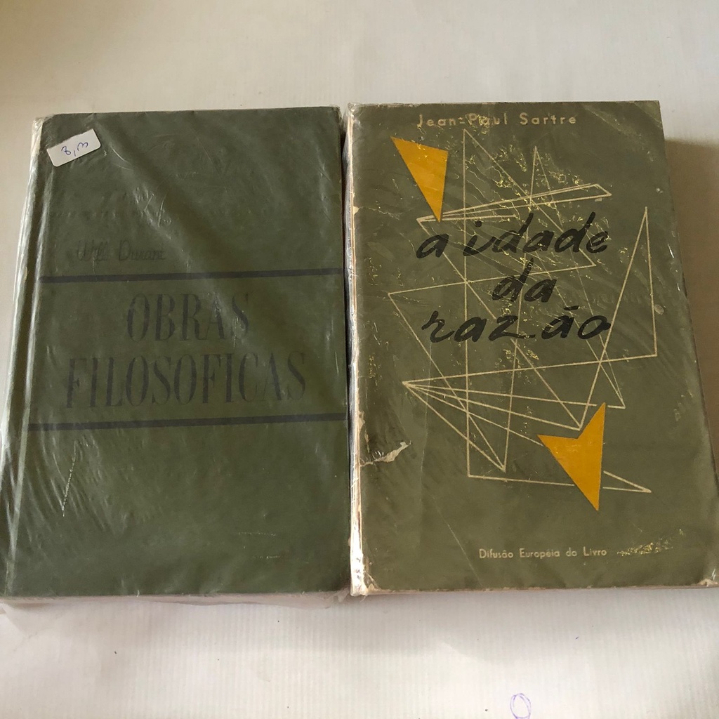 Kit 2 livros Obras Filosóficas e A Idade da razão | Shopee Brasil