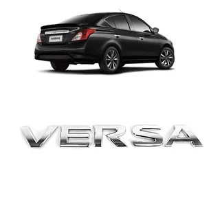 Emblema NS VERSA 2011 2012 2013 2014 2015 2016 2017 2018 2019 2020 2021 2022 Cromado