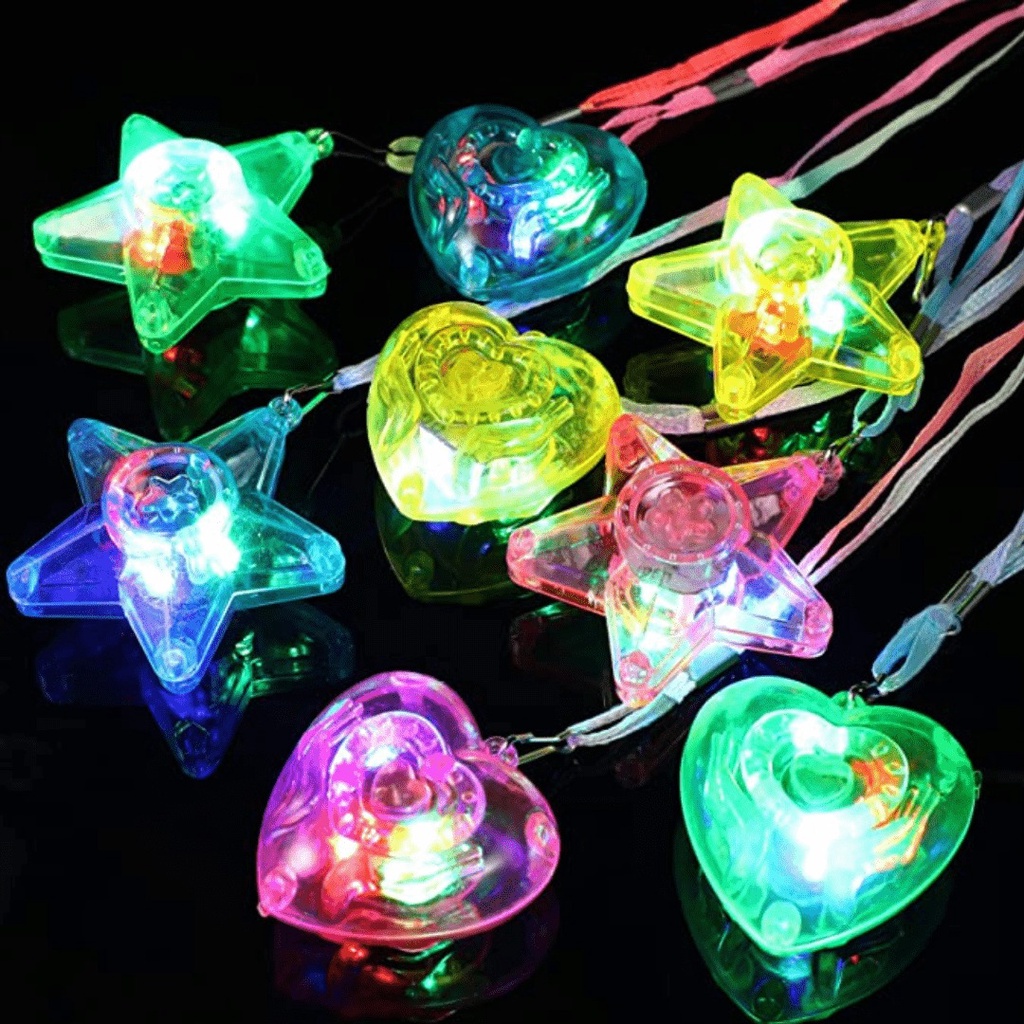 Colar Pisca Pisca Led Vários Modelos Colorido festa