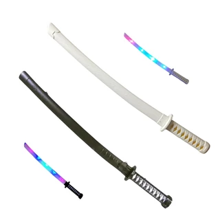 Espada Ninja Samurai Som E Luz Sensor De Movimento + Pilhas