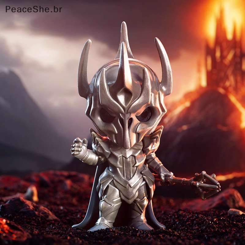 PeaceShe POP MART O Senhor Dos Anéis Série Clássica Caixa Cega Kawaii Doll Action Figure Toys Figurine Mode BR