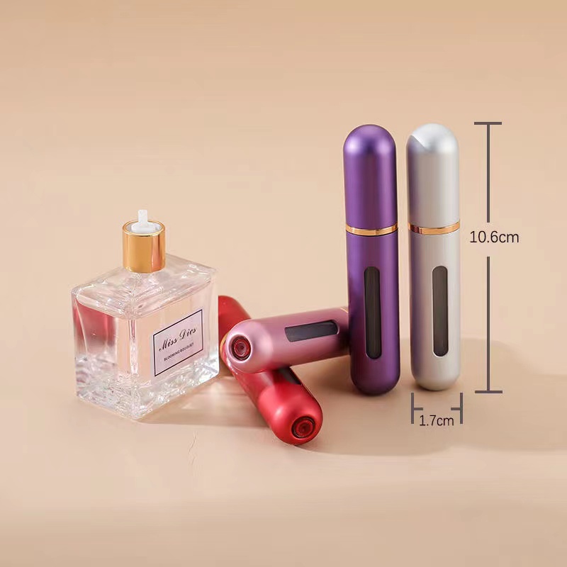 Mini Frasco Porta Perfume Portatil Recarregavel 10ML | Shopee Brasil