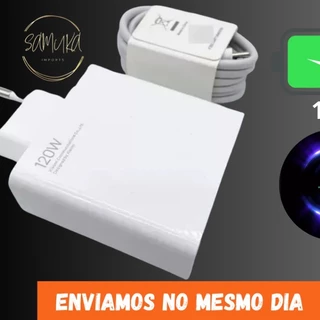Carregador Super Turbo para Xiaomi 120W USB tipe-C Promoção Menor Preço