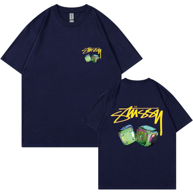 Stussy Long Sleeve Tee L Oversized UNI Graphic Logo Print Designer  Streetwear | eBay