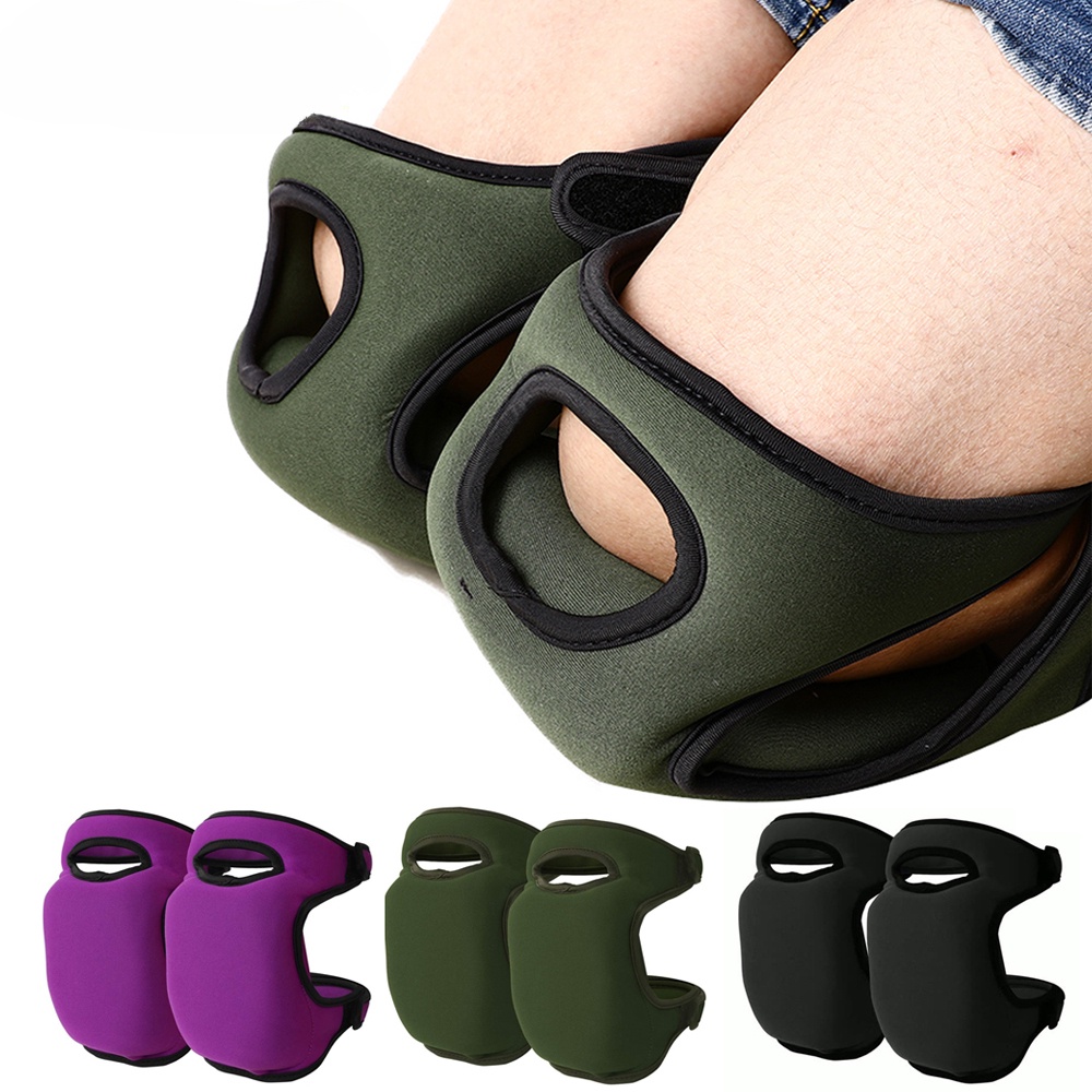 1Pair Gardening Knee Pads Protetores De Joelheira Anti-Derrapante Almofada Protetora Macia Para Limpeza De Jardineiros Pisos De Esfregar
