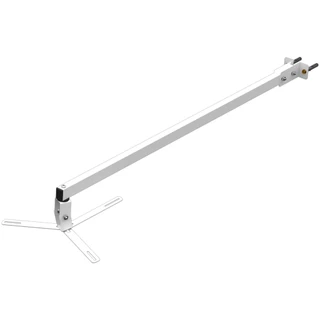 SUPORTE PROJETOR MINI LED PAREDE BRAÇO 100 CM BRANCO