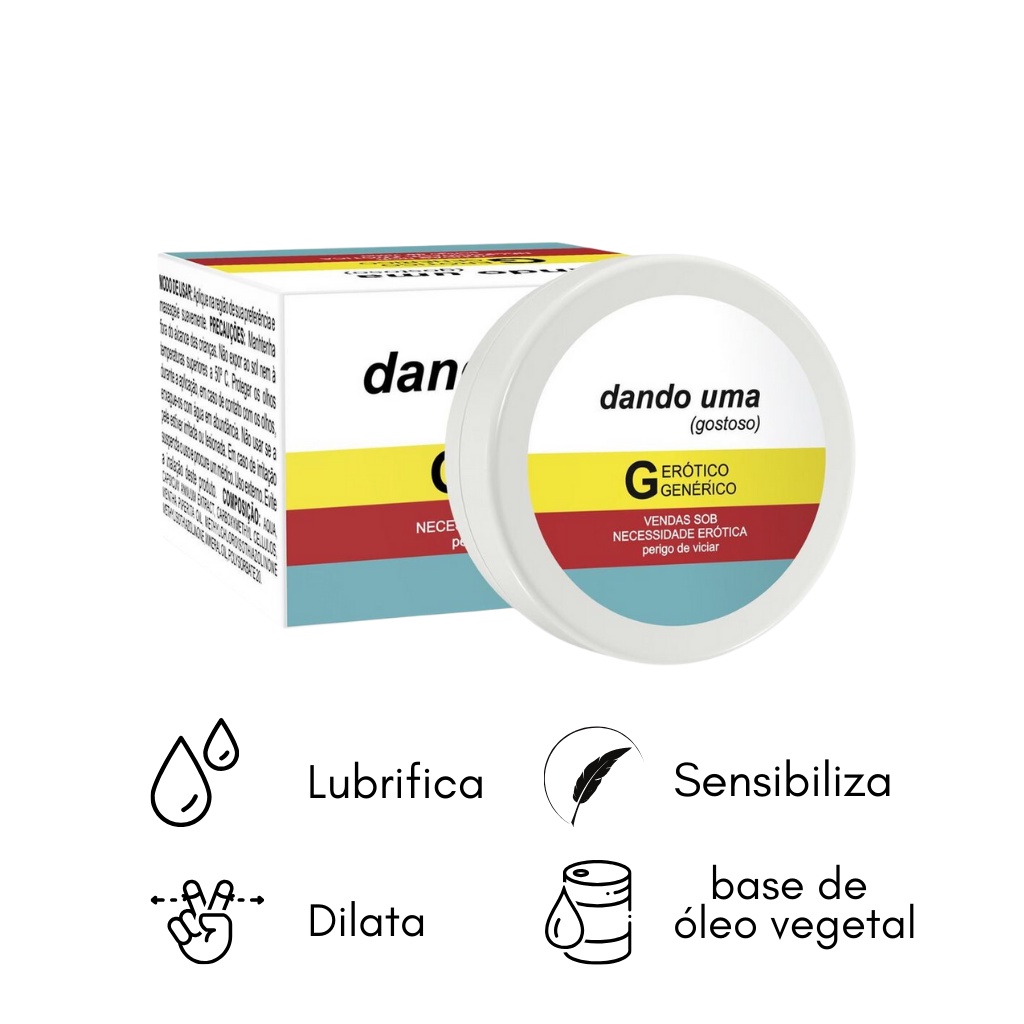 KIT 3 UNIDADES DANDO UMA GOSTOSO POMADA COM AÇÃO VASODILATADORA 3G LINHA  FARMACINHA DO RISO SECRET LOVE | Shopee Brasil