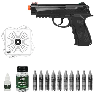 Pistola de Pressão 4.5 Co2 Rossi C12 Wingun Calibre 4.5mm