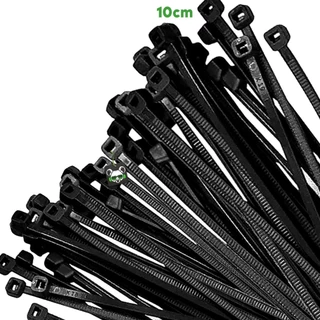 200 uni. Cinta Abraçadeira Enforca Gato Nylon 10cmX2,5mm