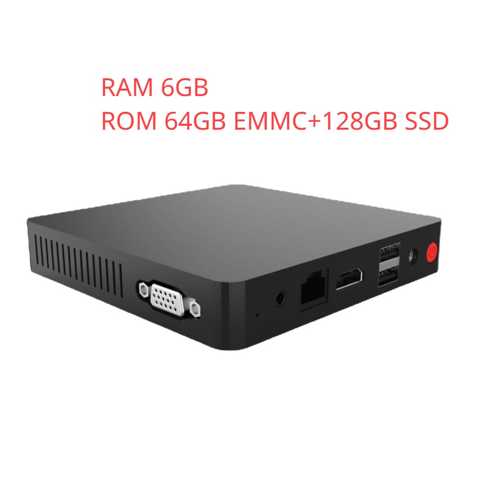 Funxunxun MINI PC Windows 10 Pro 6GB RAM Intel N3350 WiFi