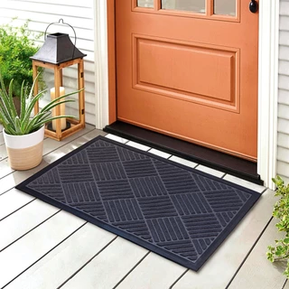Tapete Capacho Porta Entrada 40 X 60 Borracha Antiderrapante Decorativo