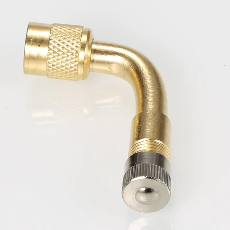 Adaptador Válvula Extensor De Bico Pneu Bike Moto Carro 90º