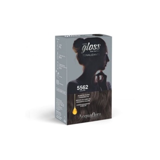 Tintura Tonalizante Acquaflora Kit Hidra Gloss 5562 Violine