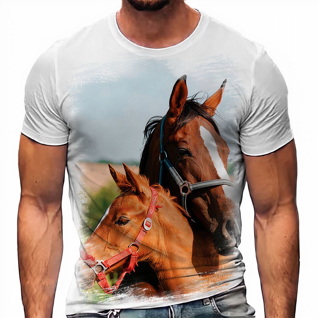 T-Shirt Classic Camiseta Cavalo R$55,50 em