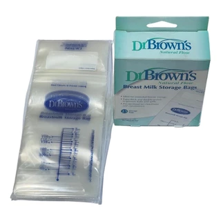 25 Sacos De Armazenamento De Leite Materno Dr. Brown's 160ml