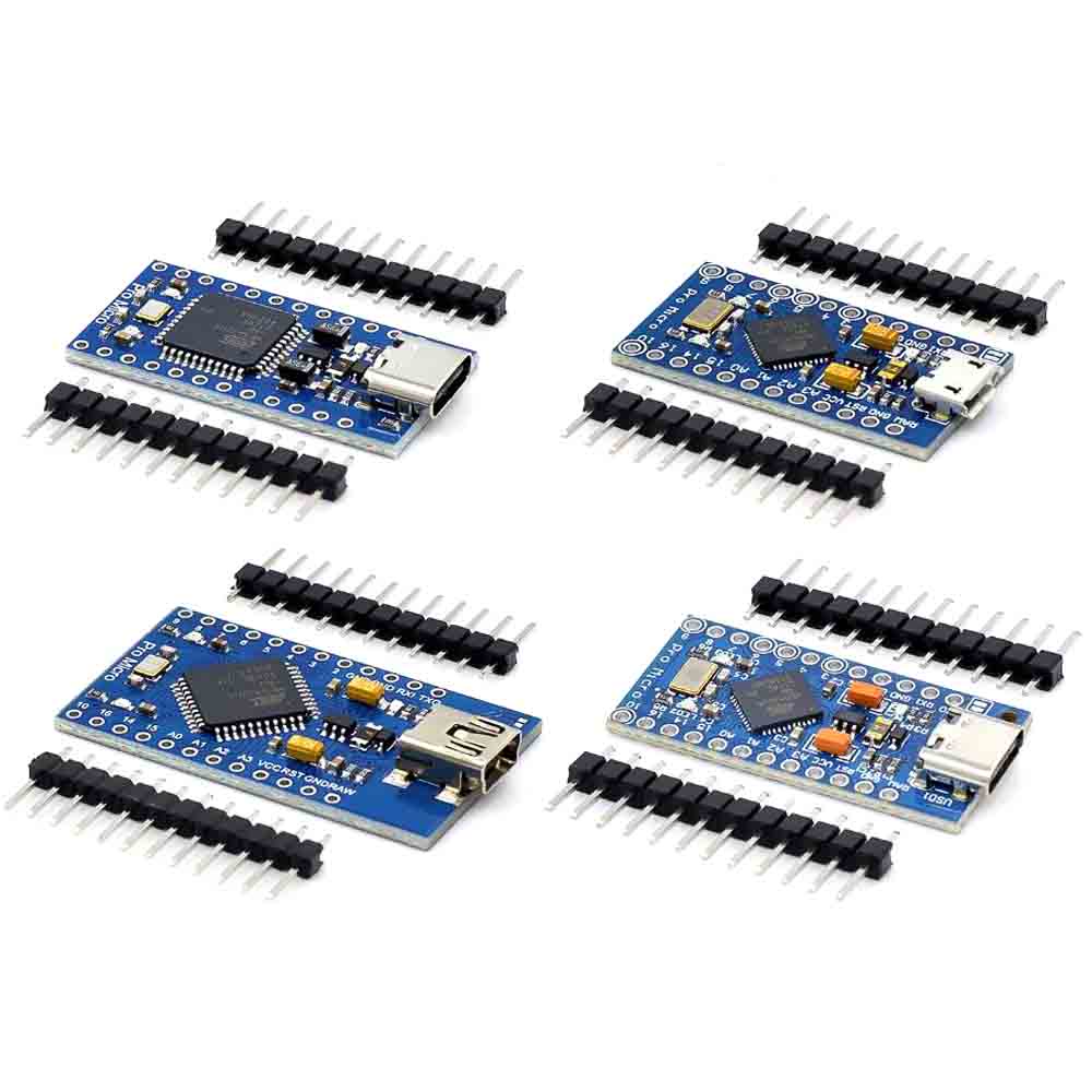Módulo Mini/Tipo-C/Micro USB Pro ATMEGA32U4 5V/16MHZ Com O bootloader ...