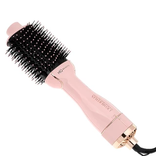 MQ Beauty Styler Escova Secadora Rosa Bivolt em Oferta na Shopee