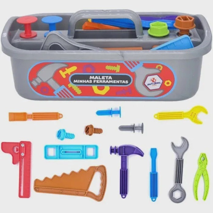 Conjunto de ferramentas de brinquedo para meninos - Ferramentas de  Construção Fingir Jogar,Brinquedos de ferramentas realistas com bateria,  conjunto de ferramentas para crianças, acessórios de Aeihevo