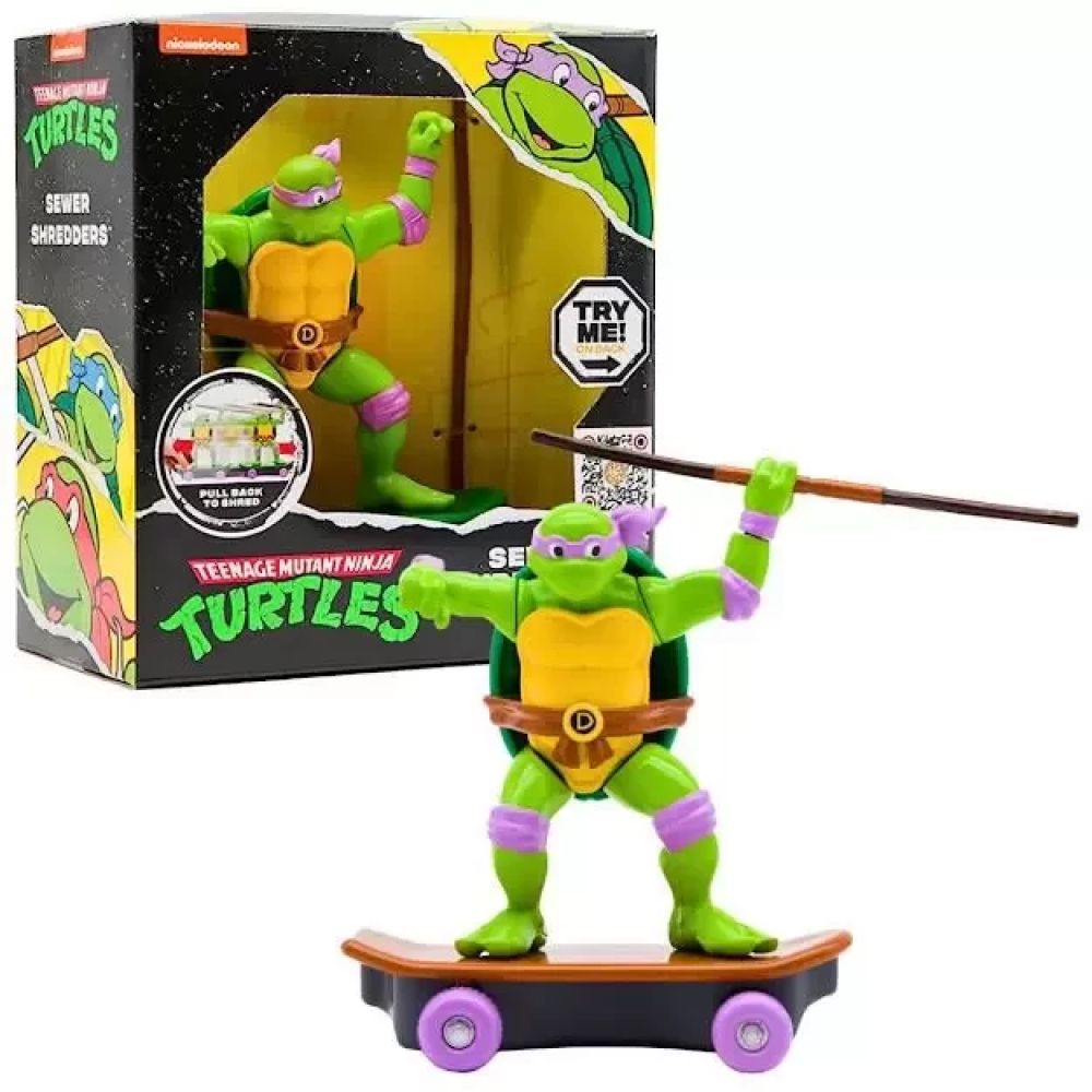 Tartarugas Ninja com Skate Donatello - Candide