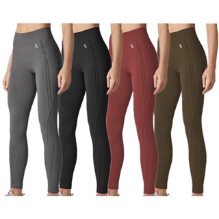 Calça Legging Sport Feminina Levanta Bumbum Adulta Fitness Basic Cós Com  Silicone Sem Costura Original