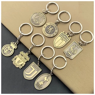 Espanha Brasil Argentina futebol metal chaveiro Paris Real Madrid Liverpool mochila pingente presente