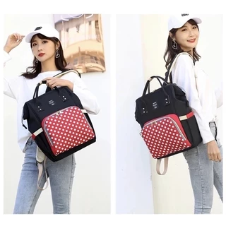 Mochila feminina grávida mãe e bebê bolsa multifuncional moda mochila MARISA em Oferta na Shopee