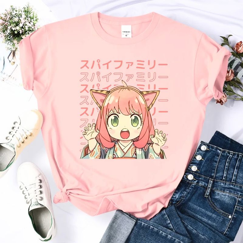 Camiseta Blusa spy x family anya anime