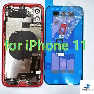 Carcaça Traseira Com Cabo Flexível De Alta Qualidade Para iPhone 11 Porta De Bateria Carga Peças De Reposição De Volume De Energia