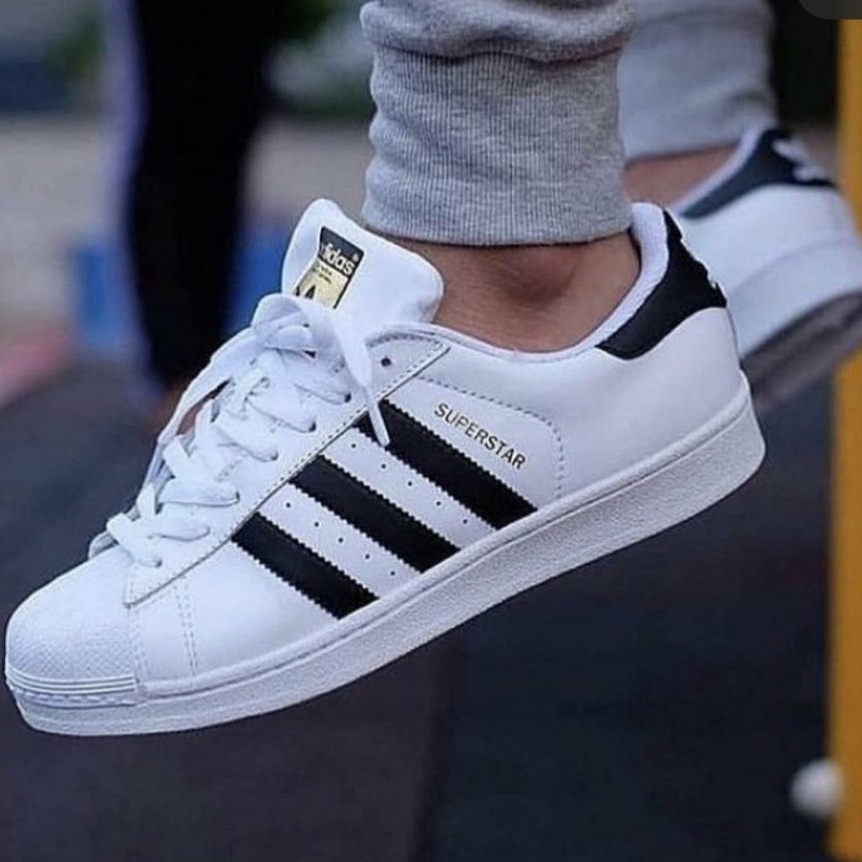 Tênis Super Star Masculino\Feminino BRANCO\PRETO MEGA PROMOÇÃO !!!!!