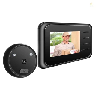 Whbr Doorbell Door Viewer Câmera Porta Peephole Com Monitor Sem Fio Vista Ao Vivo Disponível Digital Night Vision Foto