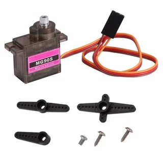 Servo Motor MG90s 180° Motor Mg90 Engrenagens de Metal Tower Pro