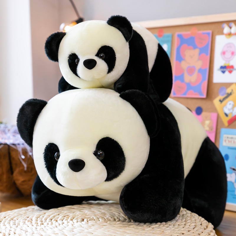 25/45cm Brinquedo De Pelúcia Urso Gigante Panda 25/45cm , Almofada Macia Decoração De Cama De Boneca Gira Baby Gift