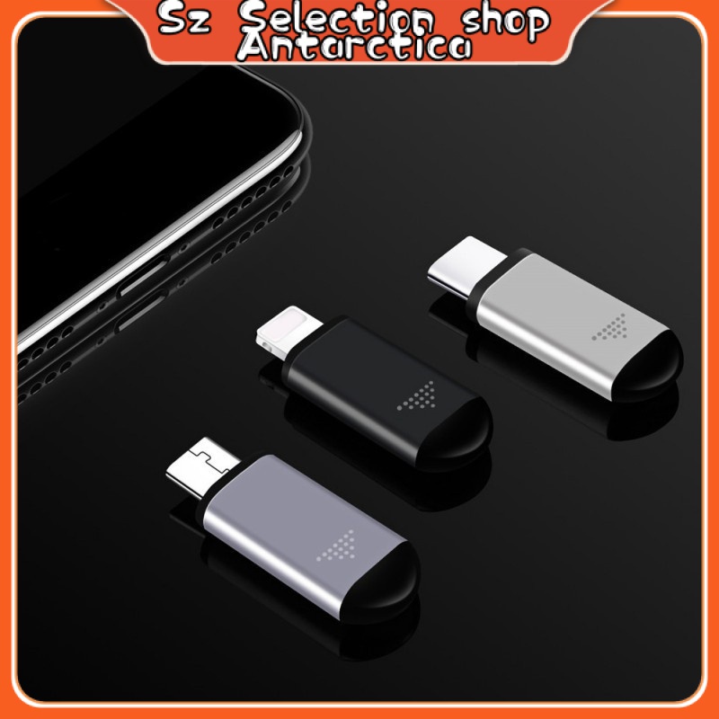 Adaptador infravermelho sem fio do controlo a distância dos dispositivos do IR para IPhone/micro USB/tipo-C