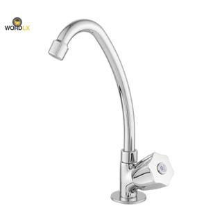 Torneira Cromada Abs Cozinha Bica Movel 1/4 Volta